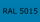 Blu cielo RAL 5015