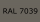 Quarzgrau RAL 7039