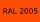 Leuchtorange RAL 2005