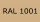 Beige RAL 1001