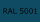Grünblau RAL 5001